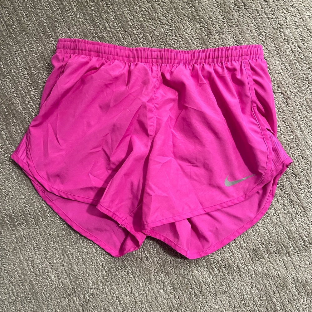 Pink Nike Running Shorts